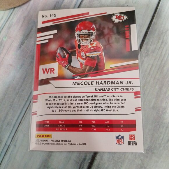 2022 Panini Prestige Mecole Hardman Jr. #145 - Picture 2 of 4